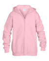 Gildan Kids Heavy Blend™ Zip Hooded Sweatshirt - T Shirt Printing UK