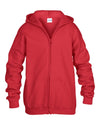 Gildan Kids Heavy Blend™ Zip Hooded Sweatshirt - T Shirt Printing UK
