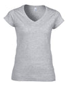 Gildan SoftStyle® Ladies V Neck T-Shirt - T Shirt Printing UK