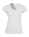 Gildan SoftStyle® Ladies V Neck T-Shirt - T Shirt Printing UK