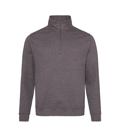 AWDis Sophomore Zip Neck Sweatshirt - T Shirt Printing UK