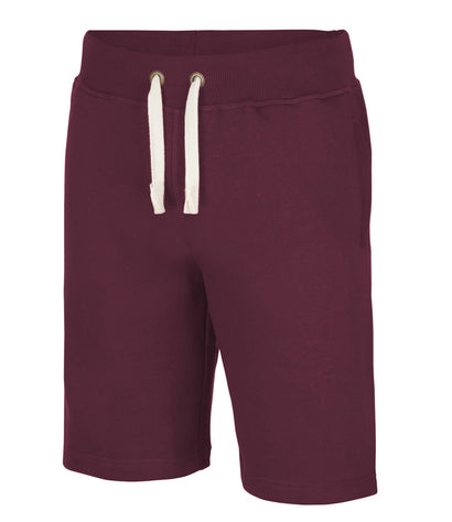 AWDis Campus Shorts in Heather Grey - custom printed shorts