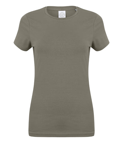 SF Ladies Feel Good Stretch T-Shirt - T Shirt Printing UK