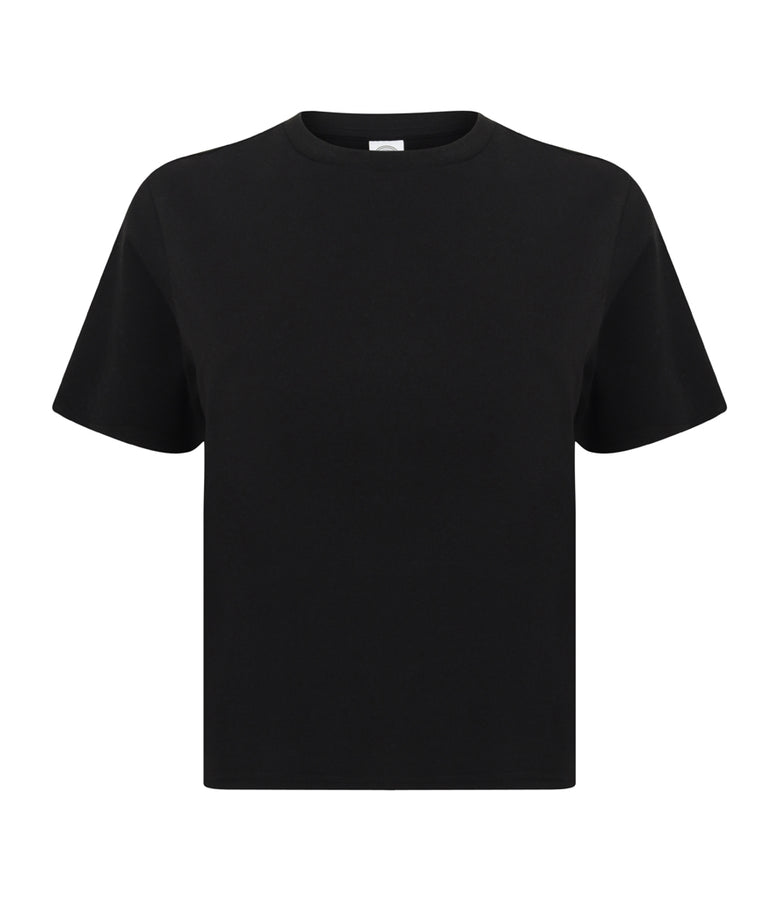 SF Ladies Cropped Boxy T-Shirt - T Shirt Printing UK