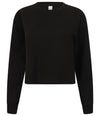 SF Ladies Cropped Slounge Sweatshirt - T Shirt Printing UK