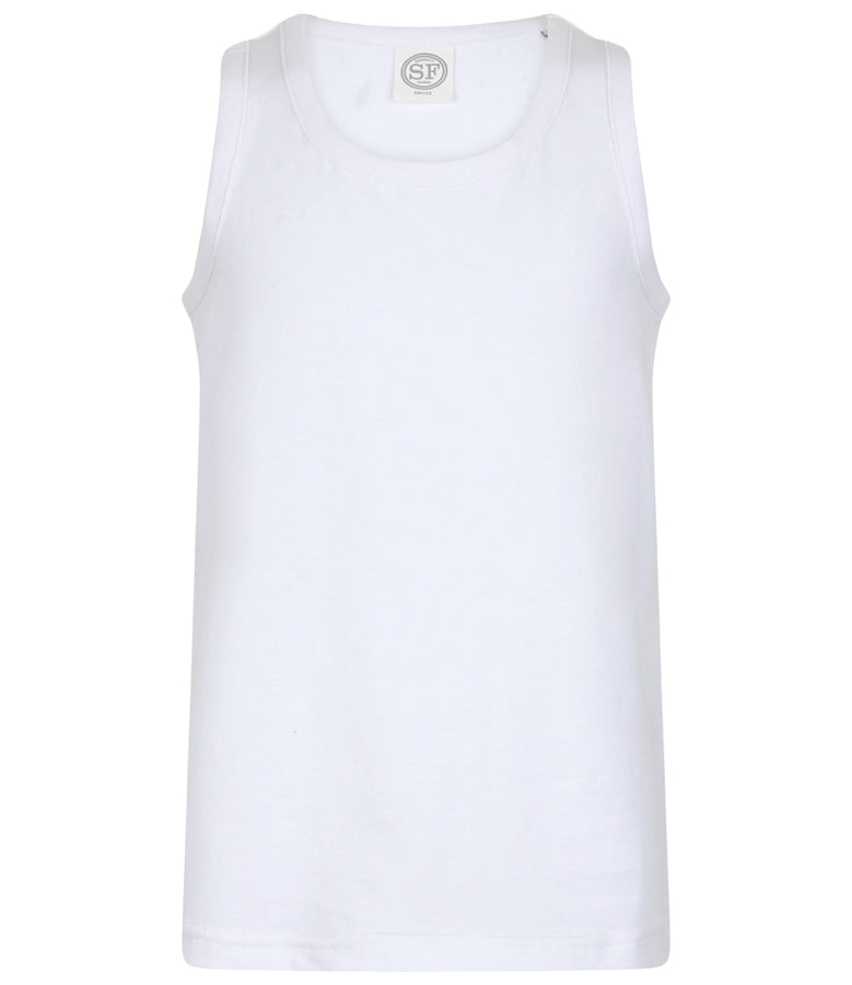 SF Minni Kids Feel Good Stretch Vest - T Shirt Printing UK