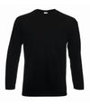 Fruit of the Loom Long Sleeve Value T-Shirt - T Shirt Printing UK