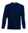 Fruit of the Loom Long Sleeve Value T-Shirt - T Shirt Printing UK