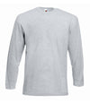Fruit of the Loom Long Sleeve Value T-Shirt - T Shirt Printing UK