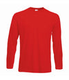 Fruit of the Loom Long Sleeve Value T-Shirt - T Shirt Printing UK