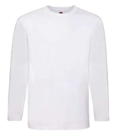 Fruit of the Loom Long Sleeve Super Premium T-Shirt - T Shirt Printing UK
