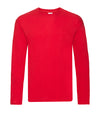 Fruit of the Loom Original Long Sleeve T-Shirt - T Shirt Printing UK