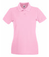 Fruit of the Loom Lady-Fit Premium Cotton Piqué Polo Shirt - T Shirt Printing UK