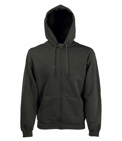 Fruit of the Loom Premium Zip Hooded Sweatshirt - T Shirt Printing UK