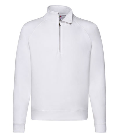 Fruit of the Loom Premium Zip Neck Sweatshirt - T Shirt Printing UK