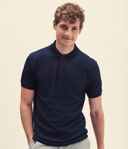 Fruit of the Loom Heavy Poly/Cotton Piqué Polo Shirt - T Shirt Printing UK