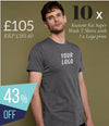 10 x Kustom Kit Superwash T Shirts Workwear Bundle (1 x LOGO) - £105