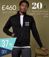 20 x Kustom Kit Sweat Jacket Workwear Bundle (1 x LOGO) - £460
