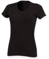 SF Ladies Feel Good V Neck Stretch T-Shirt