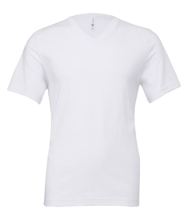Canvas Unisex Jersey V Neck T-Shirt - T Shirt Printing UK