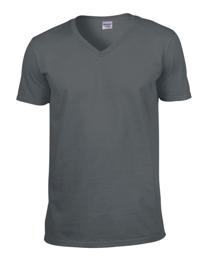 Gildan SoftStyle® V Neck T-Shirt - T Shirt Printing UK