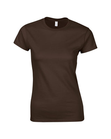 Gildan SoftStyle® Ladies Fitted Ringspun T-Shirt - T Shirt Printing UK