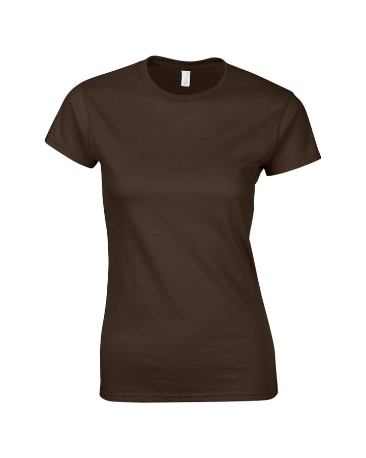 Gildan SoftStyle® Ladies Fitted Ringspun T-Shirt - T Shirt Printing UK