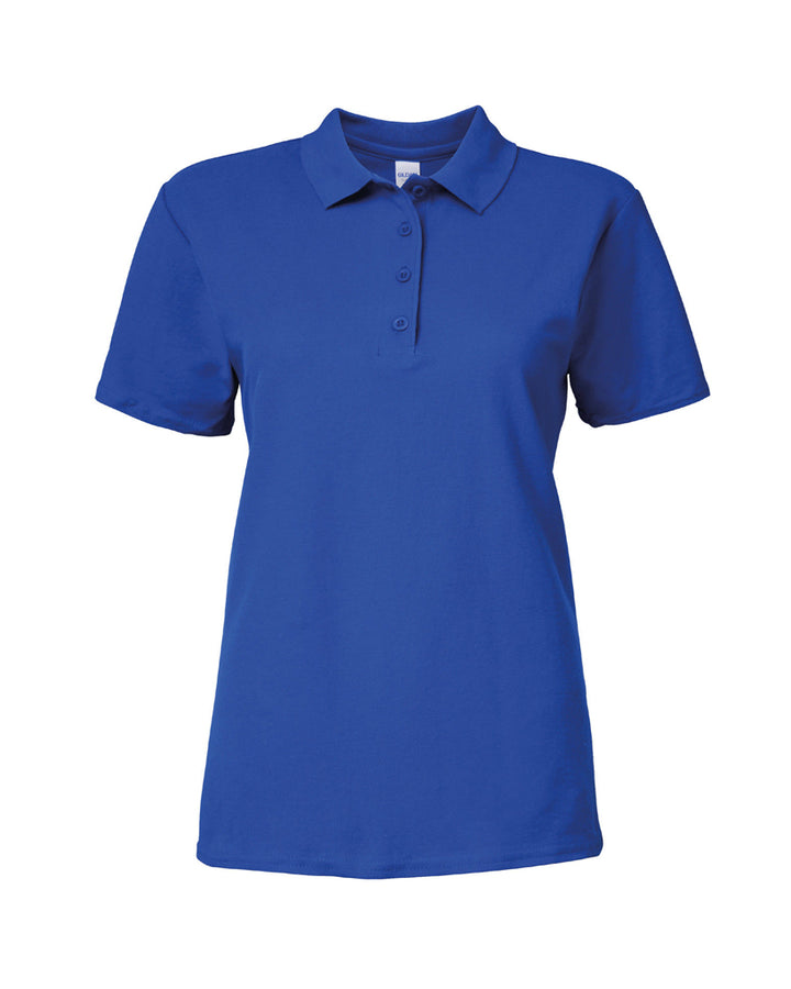 Gildan Ladies SoftStyle® Double Piqué Polo Shirt - T Shirt Printing UK