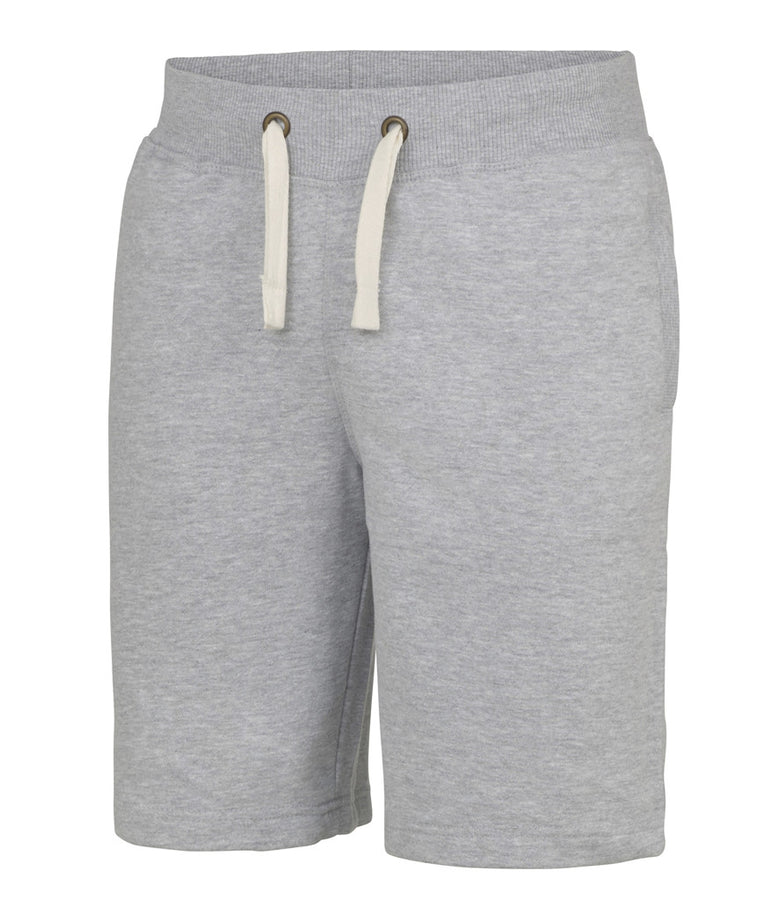 AWDis Campus Shorts in Heather Grey - custom printed shorts