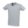 SF122SF Men Feel Good V Neck Stretch T-Shirt - T Shirt Printing UK