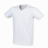 SF122SF Men Feel Good V Neck Stretch T-Shirt - T Shirt Printing UK