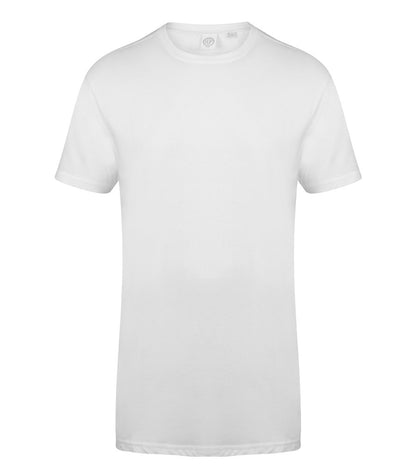 Men Longline Dipped Hem T-Shirt - T Shirt Printing UK