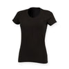 SF Ladies Feel Good V Neck Stretch T-Shirt - T Shirt Printing UK
