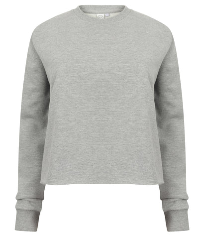 SF Ladies Cropped Slounge Sweatshirt - T Shirt Printing UK