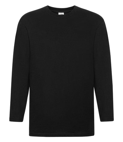 Fruit of the Loom Long Sleeve Super Premium T-Shirt - T Shirt Printing UK