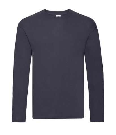 Fruit of the Loom Original Long Sleeve T-Shirt - T Shirt Printing UK