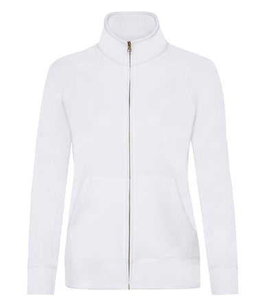 Fruit of the Loom Premium Lady Fit Sweat Jacket - T Shirt Printing UK