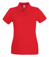Fruit of the Loom Lady-Fit Premium Cotton Piqué Polo Shirt - T Shirt Printing UK