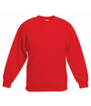 Fruit of the Loom Kids Premium Drop Shoulder Sweatshirt - T Shirt Printing UK