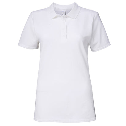 Gildan Ladies SoftStyle® Double Piqué Polo Shirt - T Shirt Printing UK