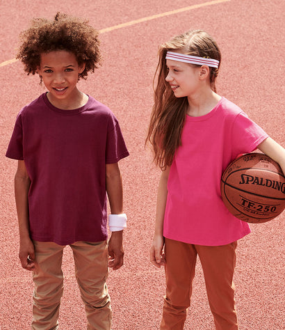 Fruit of the Loom Kids Value T-Shirt - T Shirt Printing UK