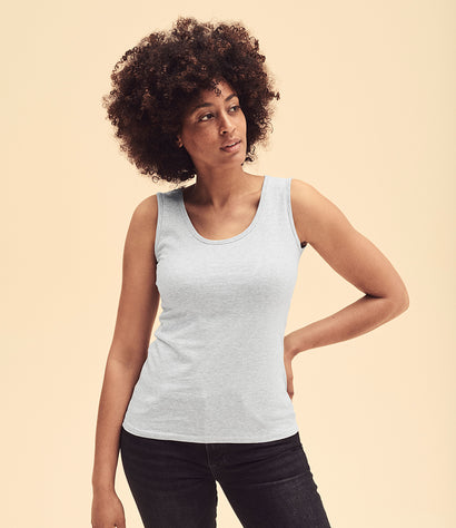 Fruit of the Loom Lady Fit Value Vest - T Shirt Printing UK